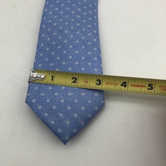 MICHAEL KORS Men's 100% Silk Tie Blue Polka Dot NWT MSRP: $69.50 - Picture 7 of 7